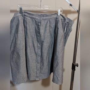 ModCloth 3X Bookstore's Best A-Line Skirt